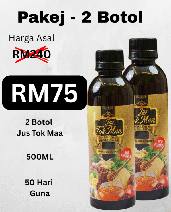 JUS TOK MAA - 2 BOTOL