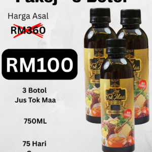 JUS TOK MAA - 3 BOTOL